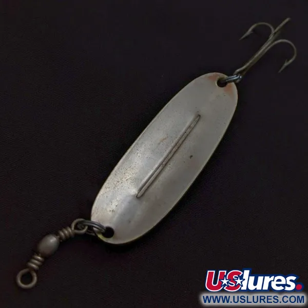 Vintage   Williams Wabler W40, 1/4oz silver fishing spoon #24241