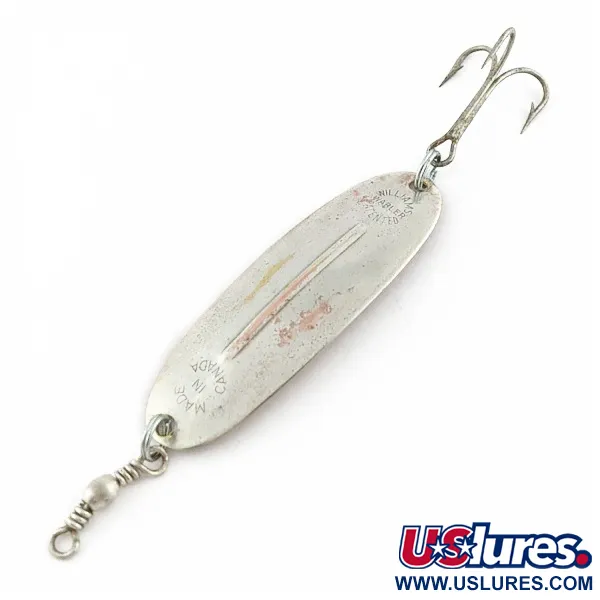 Vintage   Williams Wabler W40, 1/4oz silver fishing spoon #24241