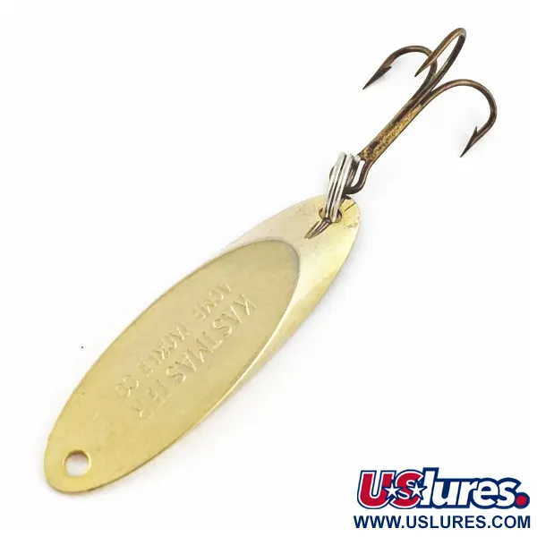 Vintage  Acme Kastmaster, 1/4oz gold fishing spoon #24242