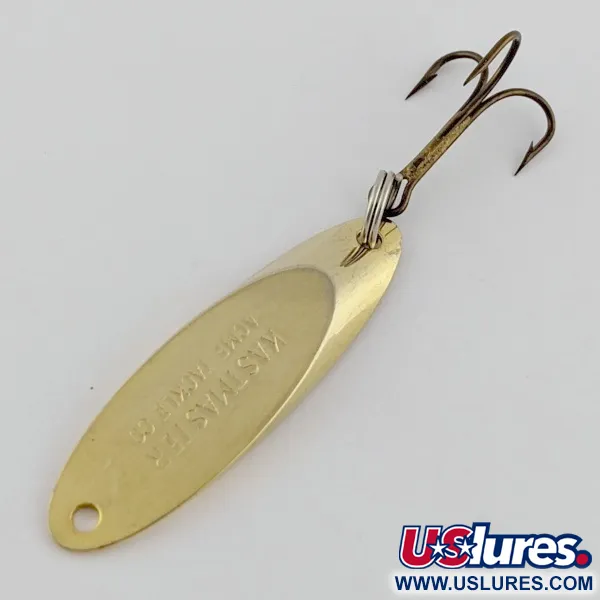 Vintage  Acme Kastmaster, 1/4oz gold fishing spoon #24242