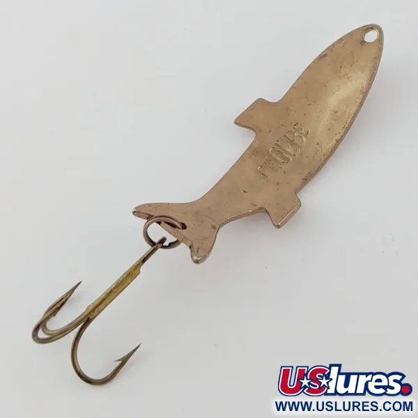 Vintage   Acme Phoebe, 1/4oz copper fishing spoon #24243