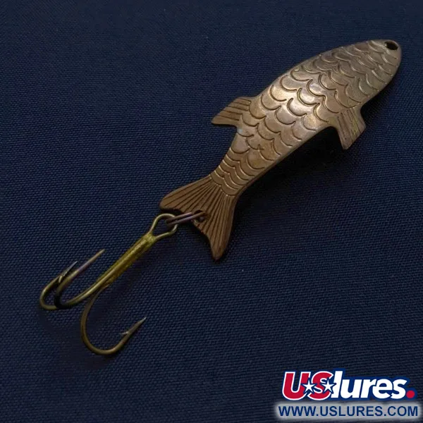 Vintage   Acme Phoebe, 1/4oz copper fishing spoon #24243