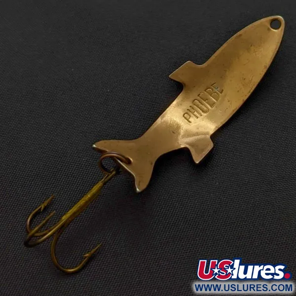Vintage   Acme Phoebe, 1/4oz copper fishing spoon #24243
