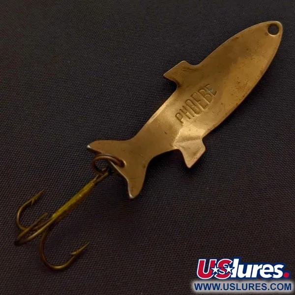 Vintage   Acme Phoebe, 1/4oz copper fishing spoon #24243