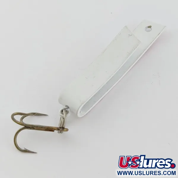 Vintage  Luhr Jensen Super-Duper 503, 1/8oz black/gold/red fishing spoon #24244