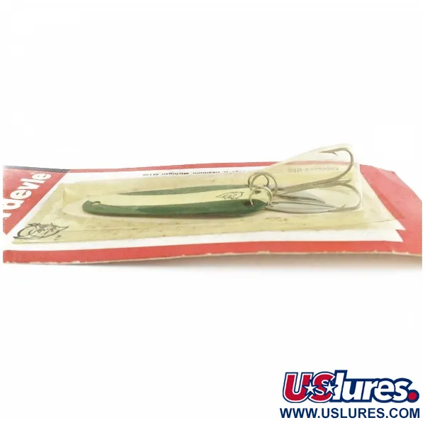  Eppinger Dardevle Sagamore JT Buel, 1/4oz Green Devle fishing spoon #24246