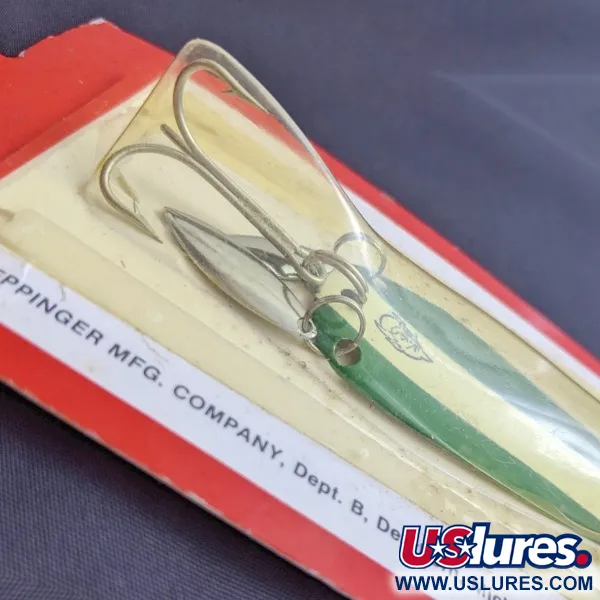  Eppinger Dardevle Sagamore JT Buel, 1/4oz Green Devle fishing spoon #24246