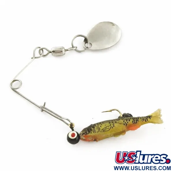 Vintage   Eagle Claw Spinnerbait, 3/5oz silver spinning lure #24251