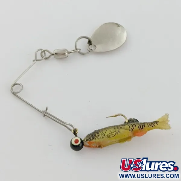 Vintage   Eagle Claw Spinnerbait, 3/5oz silver spinning lure #24251