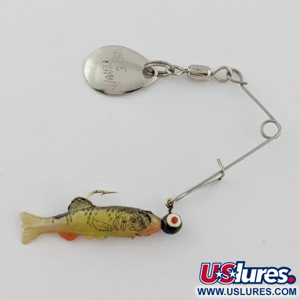 Vintage   Eagle Claw Spinnerbait, 3/5oz silver spinning lure #24251