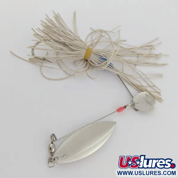 Vintage  Booyah BOOYAH Tandem Counter Strike Spinnerbait, 1/2oz nickel fishing #24255