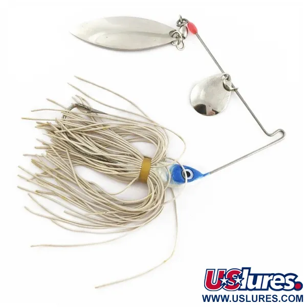 Vintage  Booyah BOOYAH Tandem Counter Strike Spinnerbait, 1/2oz nickel fishing #24255