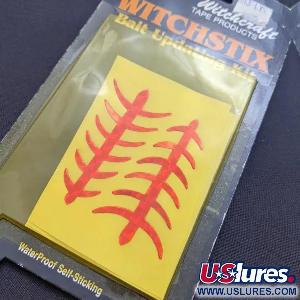   Witchcraft Witchstix Bait Update Kit Waterproof ,  red hologram fishing #24256