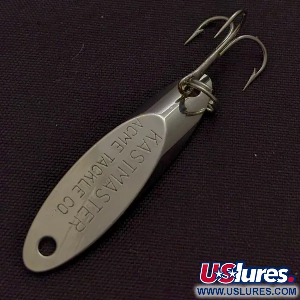 Vintage  Acme Kastmaster, 1/8oz nickel fishing spoon #24261