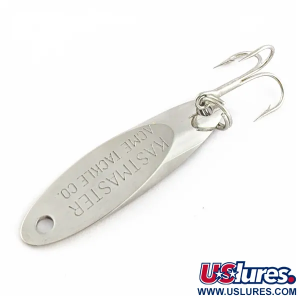 Vintage  Acme Kastmaster, 1/8oz nickel fishing spoon #24261