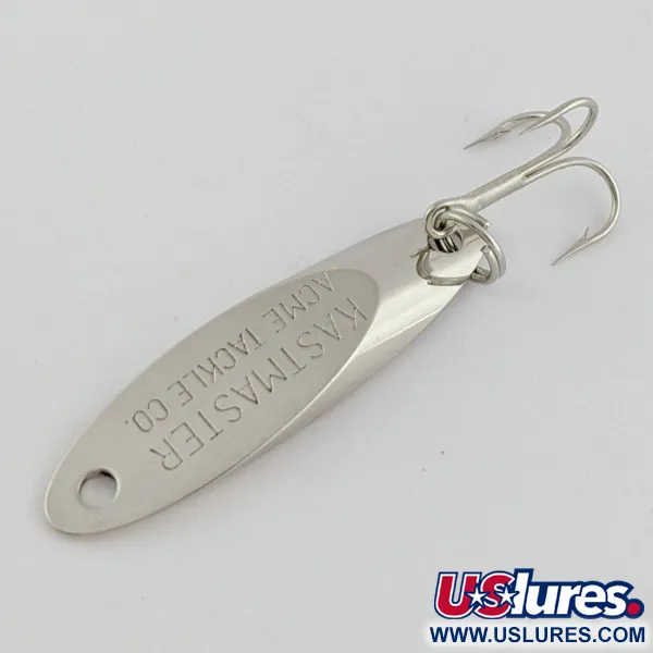 Vintage  Acme Kastmaster, 1/8oz nickel fishing spoon #24261