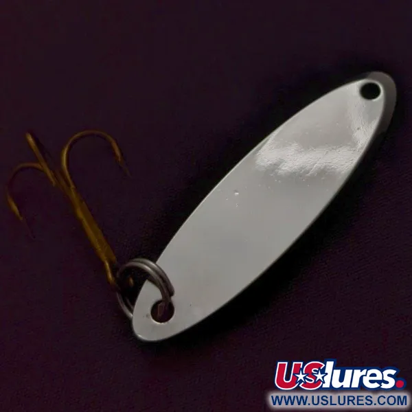 Vintage  Acme Kastmaster, 1/4oz nickel fishing spoon #24263