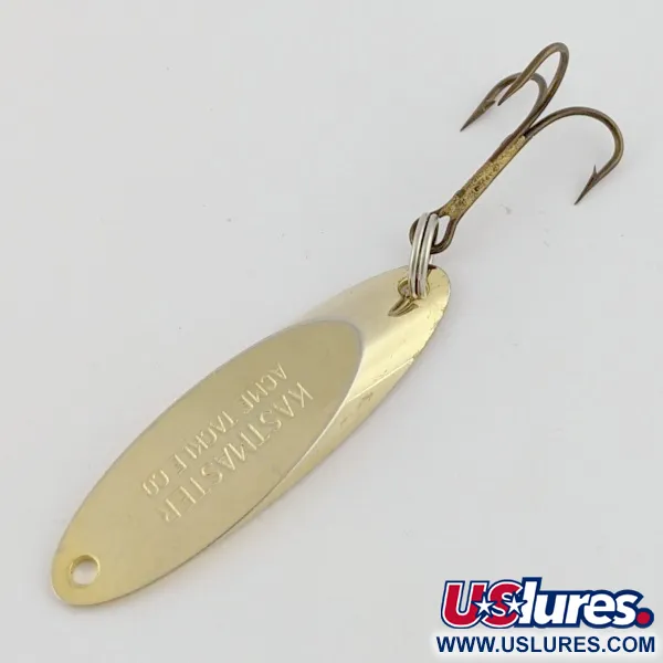 Vintage  Acme Kastmaster, 1/4oz gold fishing spoon #24268