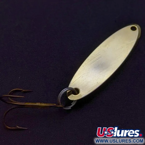 Vintage  Acme Kastmaster, 1/4oz gold fishing spoon #24268