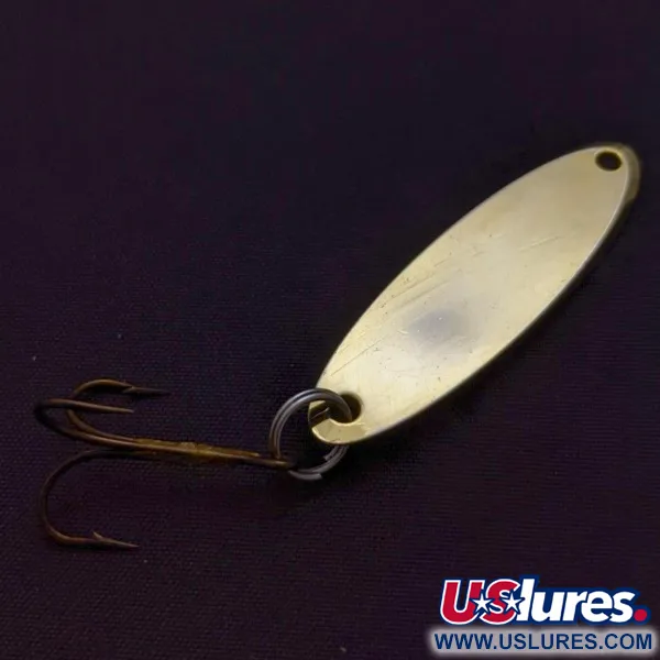 Vintage  Acme Kastmaster, 1/4oz gold fishing spoon #24268