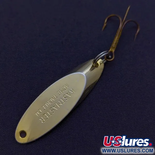 Vintage  Acme Kastmaster, 1/4oz gold fishing spoon #24268