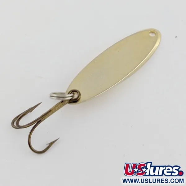 Vintage  Acme Kastmaster, 1/4oz gold fishing spoon #24268