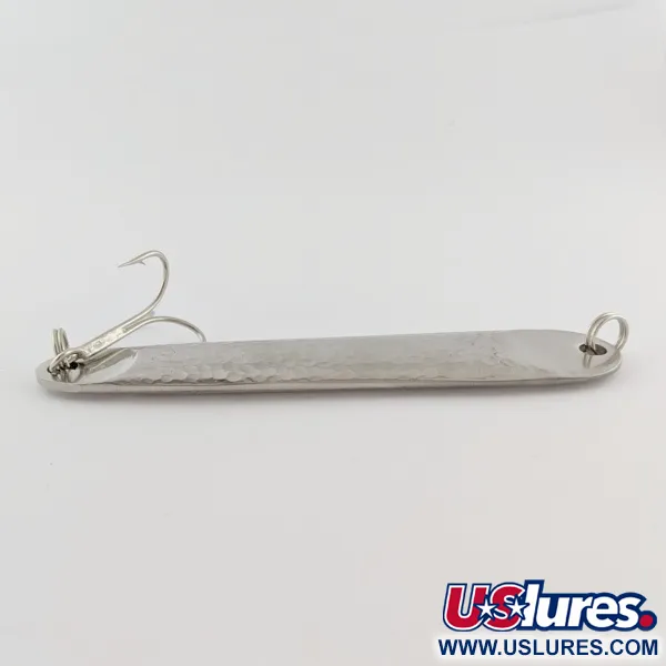 Vintage   Hopkins No=Eql 4, 2 1/2oz nickel fishing spoon #24291