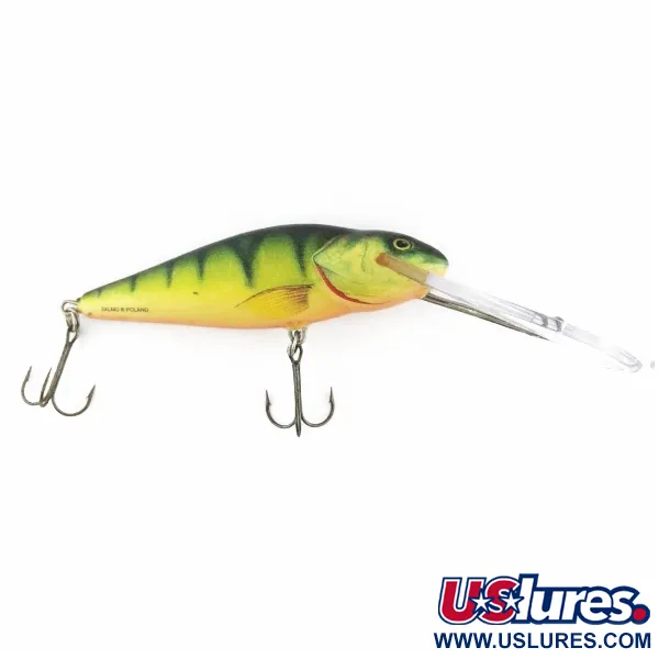 Vintage   Salmo Perch 14 Floating, 2oz FT fishing lure #24303