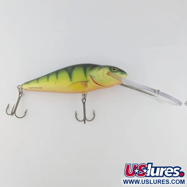 Vintage   Salmo Perch 14 Floating, 2oz FT fishing lure #24303