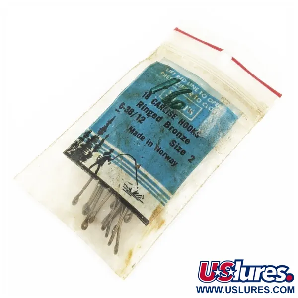   Mustad Sears Carlise hooks size 2,   fishing #24308