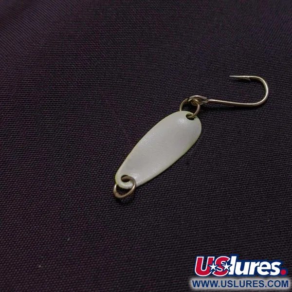 Vintage  Dick Nite Spoons Dick Nite, 1/64oz pearl fishing spoon #24312