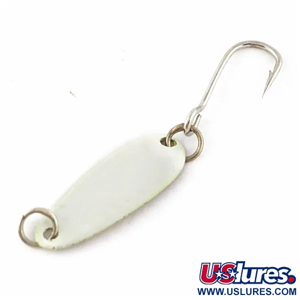 Vintage  Dick Nite Spoons Dick Nite, 1/64oz pearl fishing spoon #24312