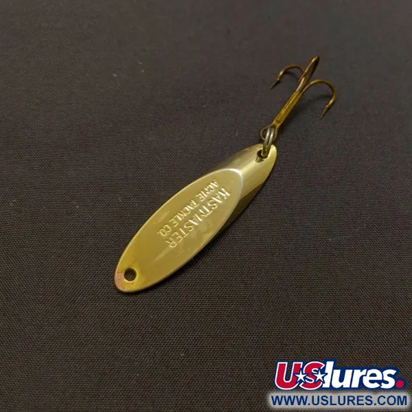 Vintage  Acme Kastmaster, 1/4oz gold fishing spoon #24325