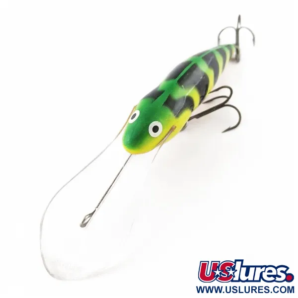 Vintage   Salmo Perch 12 Floating, 1 1/4oz Hot Perch fishing lure #24329