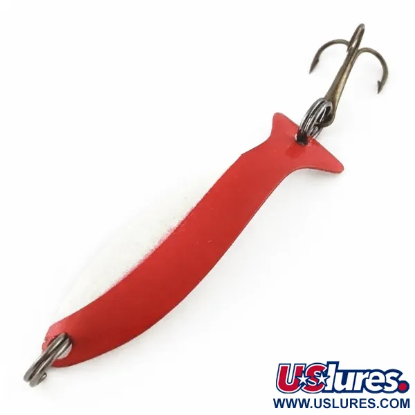   Worth Fly Rod Demon , 3/64oz red/white/nickel fishing spoon #24331