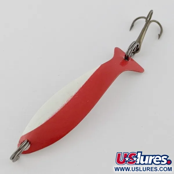   Worth Fly Rod Demon , 3/64oz red/white/nickel fishing spoon #24331