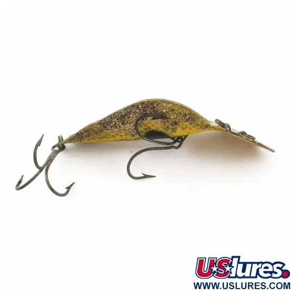 Vintage   Buck Perry Spoonplug, 1/2oz gold fishing spoon #24341