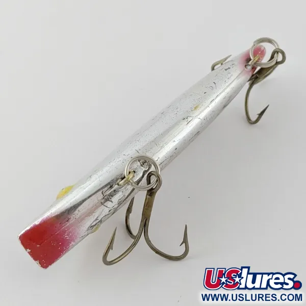 Vintage   Bill Lewis Rat-L-Trap, 1/2oz RT 25 Nickel Black Back fishing lure #24343