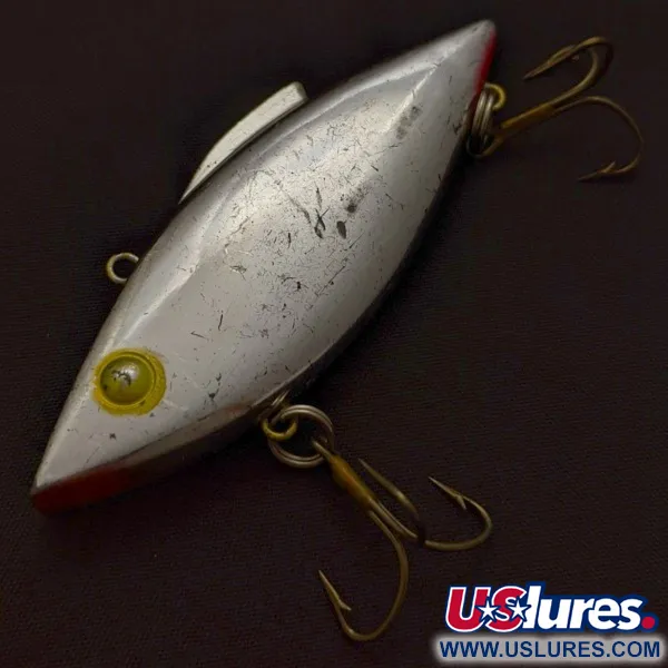 Vintage   Bill Lewis Rat-L-Trap, 1/2oz RT 25 Nickel Black Back fishing lure #24343