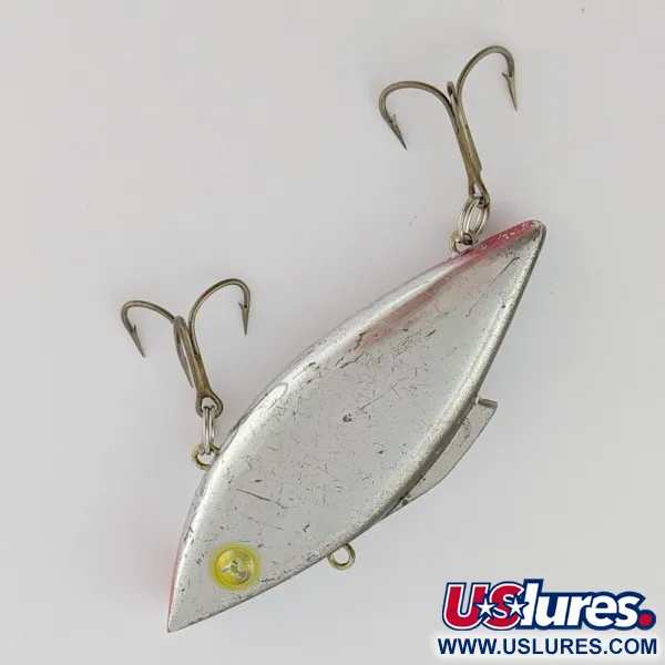 Vintage   Bill Lewis Rat-L-Trap, 1/2oz RT 25 Nickel Black Back fishing lure #24343