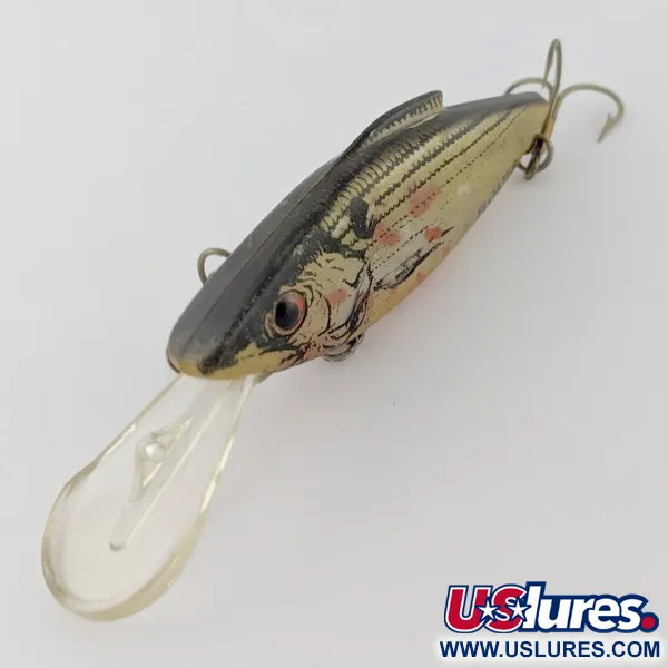 Vintage   Bill Lewis DIVIN' MAG TRap Rat-L-Trap Floater, 2/5oz Shad fishing lure #24344