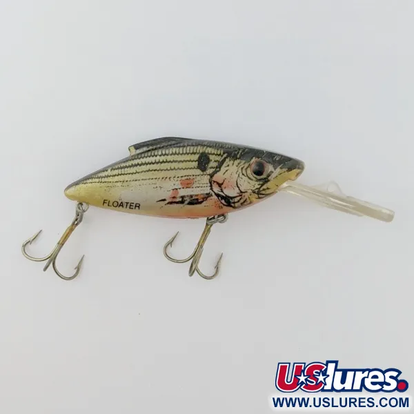 Vintage   Bill Lewis DIVIN' MAG TRap Rat-L-Trap Floater, 2/5oz Shad fishing lure #24344