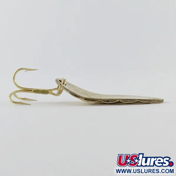 Vintage   Acme Little Cleo bubbles, 1/8oz gold fishing spoon #24347