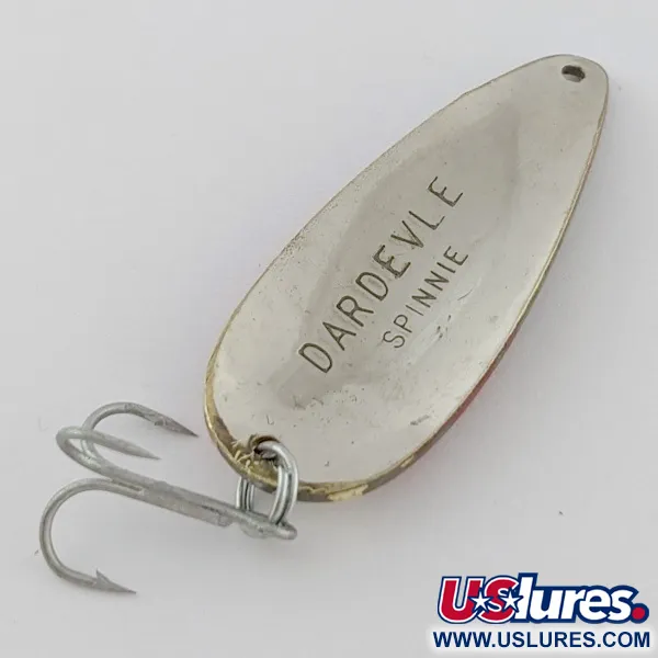 Vintage  Eppinger Dardevle Spinnie, 1/3oz Red Devle fishing spoon #24350