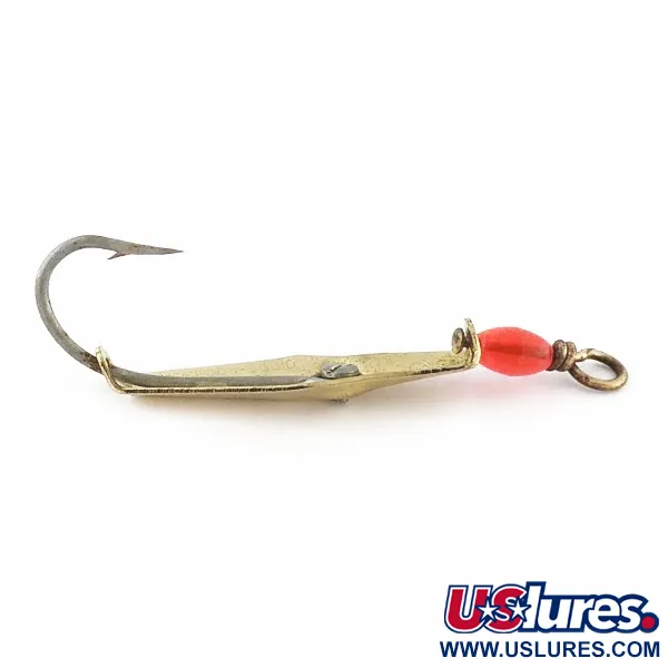 Vintage   James E. Clark Clark Spoon 00, 1/8oz gold fishing spoon #24355