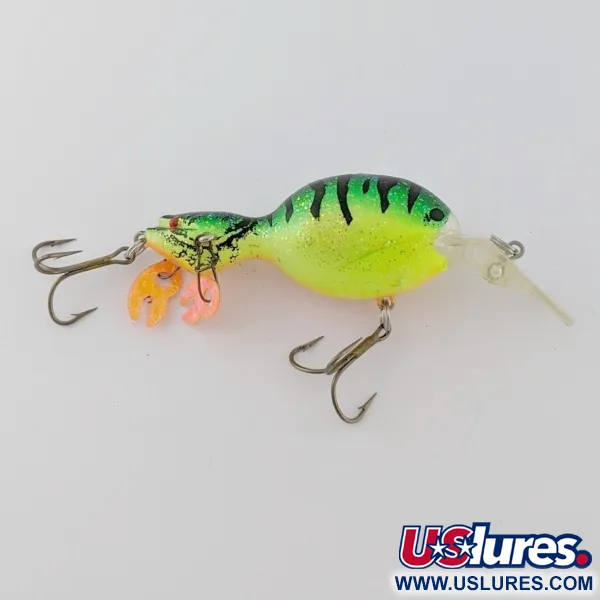 Vintage   Renosky Lures Guido's Double Image, 1/3oz Green Tiger fishing lure #24368