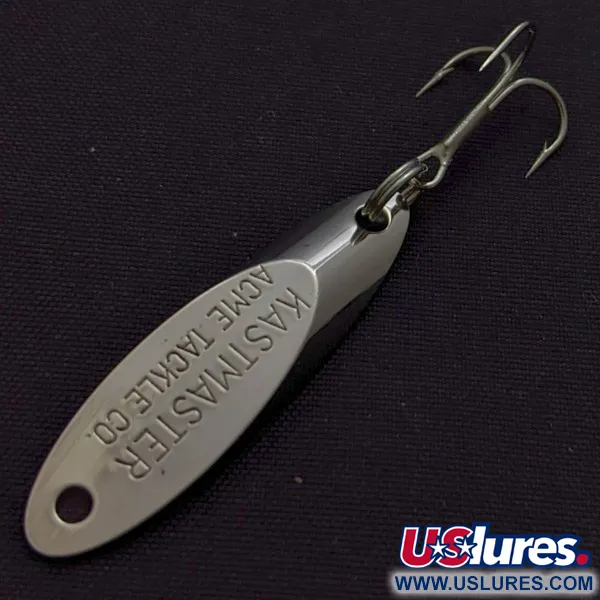 Vintage  Acme Kastmaster, 1/8oz nickel fishing spoon #24371