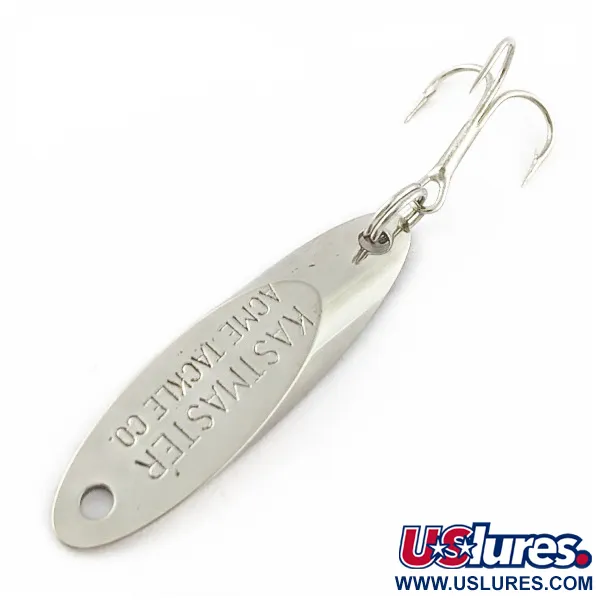 Vintage  Acme Kastmaster, 1/8oz nickel fishing spoon #24371