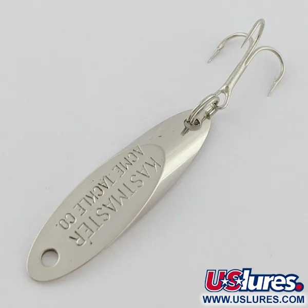 Vintage  Acme Kastmaster, 1/8oz nickel fishing spoon #24371