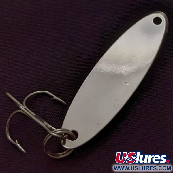 Vintage  Acme Kastmaster, 1/4oz nickel fishing spoon #24372
